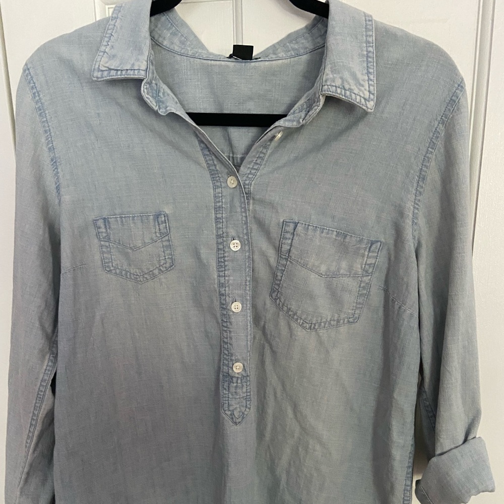 J Crew Chambray Shirt